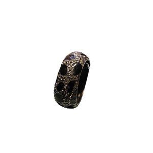 COSTUME JEWELRY BLACK ON BLACK BRACELET